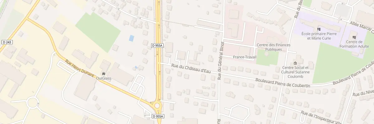 Plan du 5 Rue du Chateau d’Eau à Cosne-Cours-sur-Loire