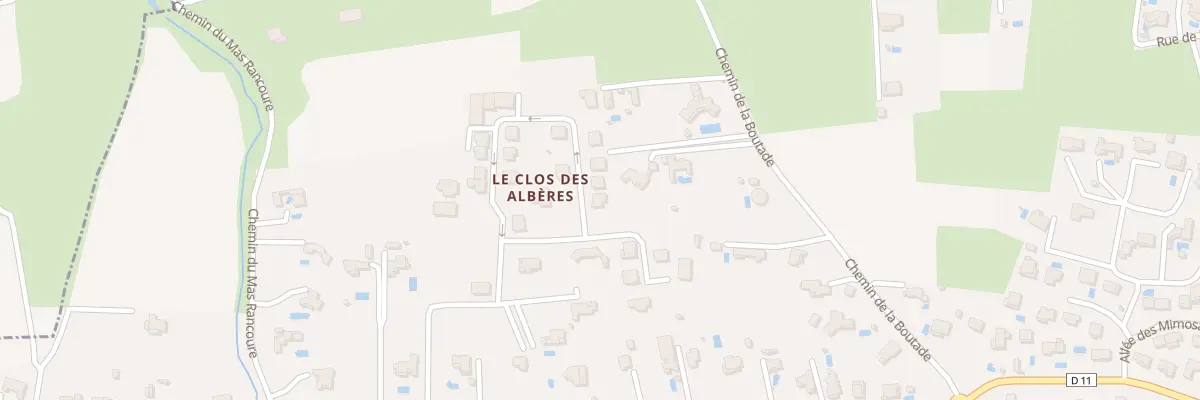 Plan du 51 Rue de la Vernosa à Laroque-des-Albères