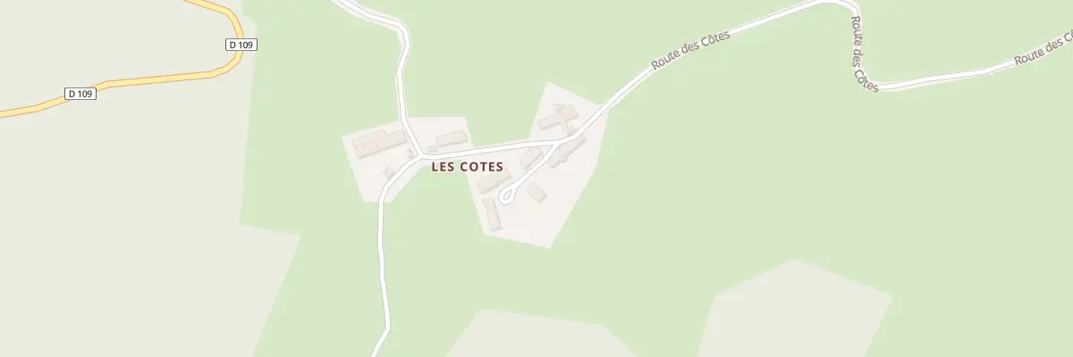 Plan du 5026 Les Cotes à Saint-Rémy-de-Blot