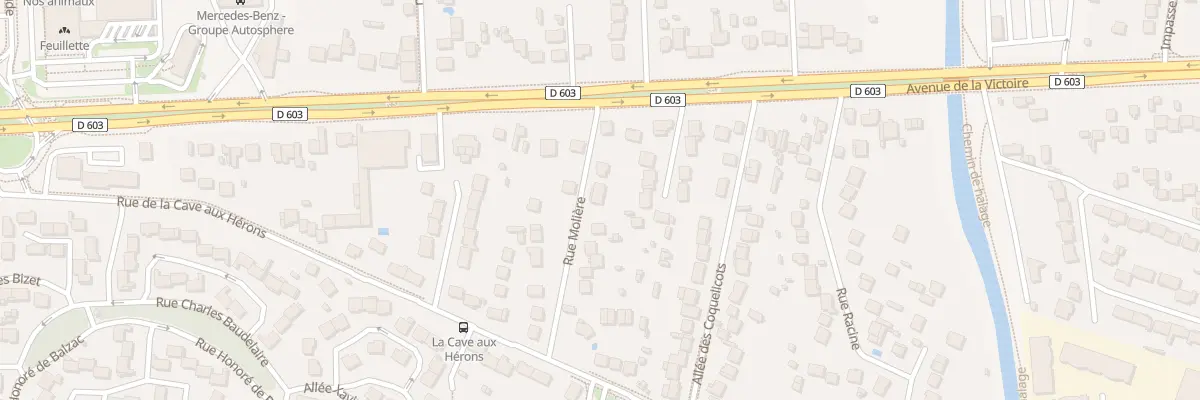 Plan du 5 Rue Molière à Meaux