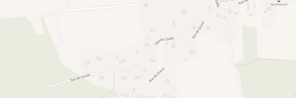 Plan du 16 Rue de Coude à Guérard