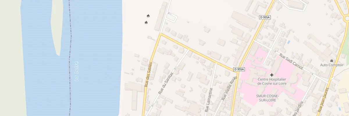 Plan du 11 Rue du Sanitas à Cosne-Cours-sur-Loire