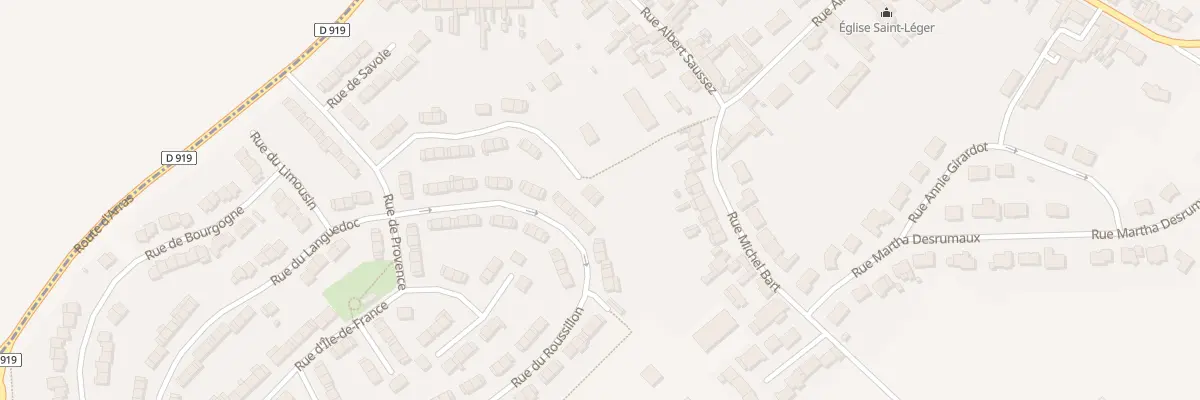 Plan du 17 Rue de Bretagne à Drocourt