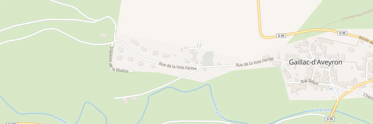 Plan du 5083 Salamirou à Gaillac-d’Aveyron