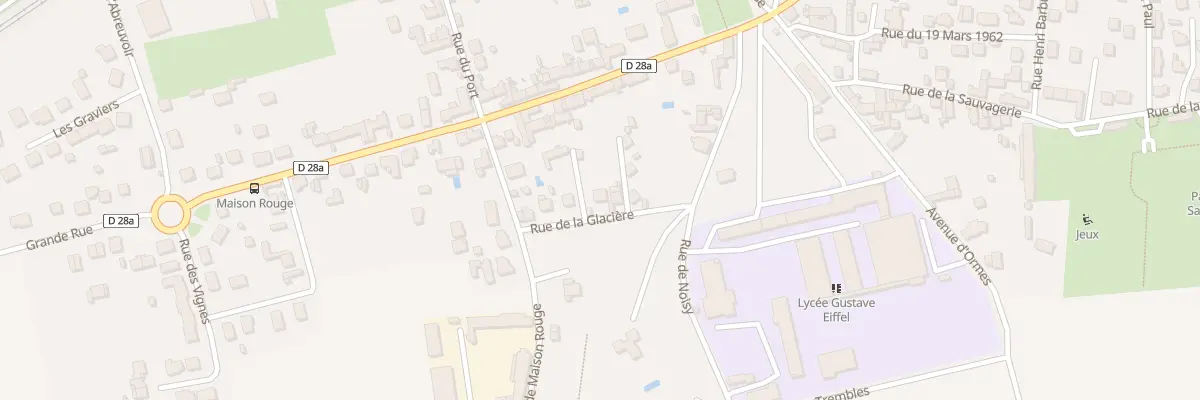 Plan du 14 Rue La Glaciere à Varennes-sur-Seine