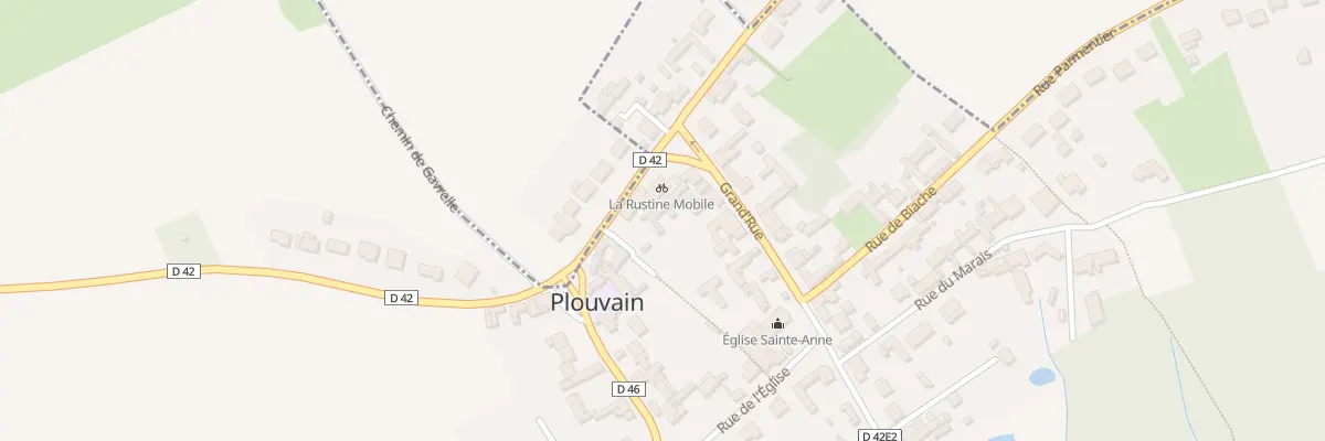 Plan du 6 Gr Grand’Rue à Plouvain