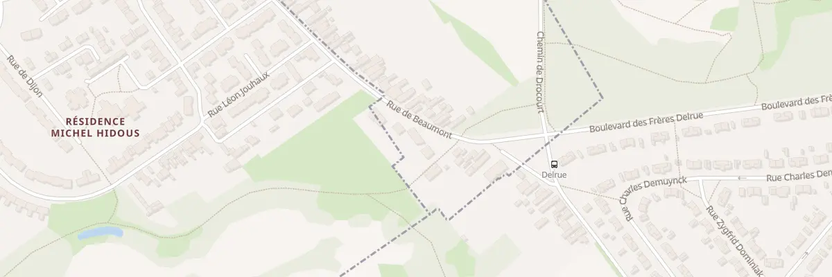 Plan du 14 Rue de Beaumont à Montigny-en-Gohelle