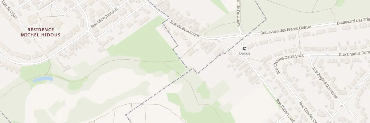 Plan du 22T Rue de Beaumont à Montigny-en-Gohelle