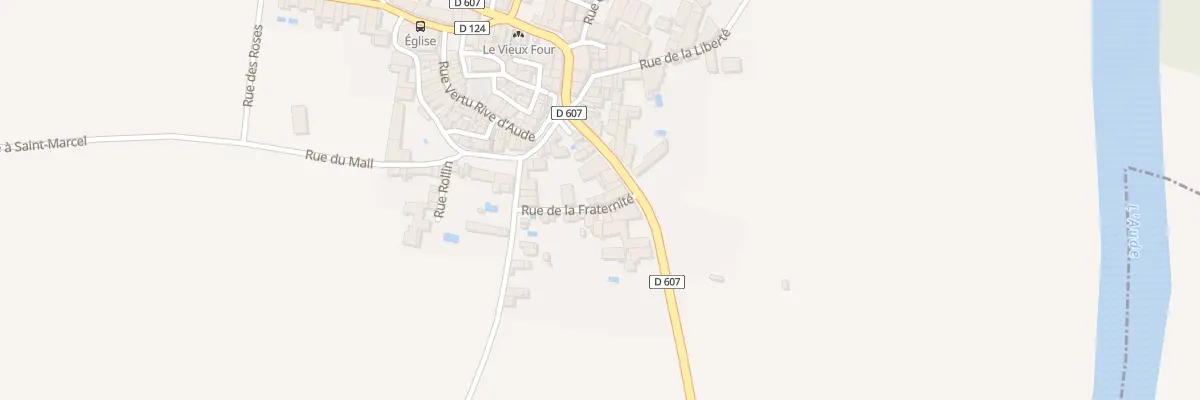 Plan du 1B Rue de la Fraternite à Saint-Marcel-sur-Aude