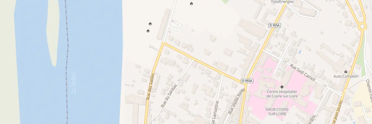 Plan du 11 Rue du Stade à Cosne-Cours-sur-Loire