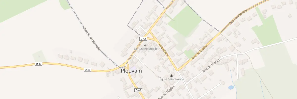 Plan du 4 Gr Grand Rue à Plouvain