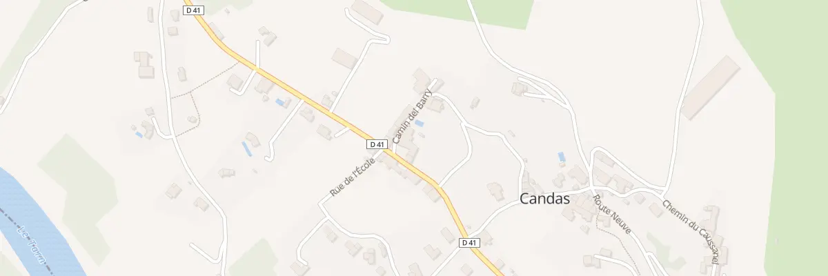 Plan du 5251 Che Camin Del Barry à Montjaux