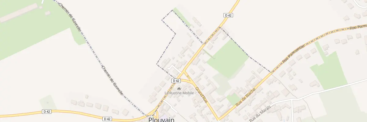 Plan du 35 Rue de la Chapelle à Plouvain