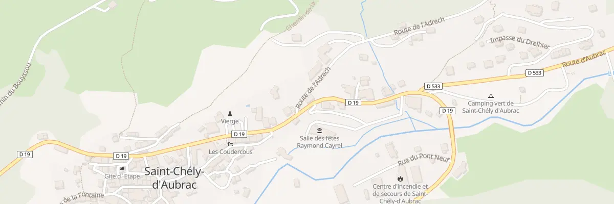 Plan du 5200 Le Pont Neuf à Saint-Chély-d’Aubrac