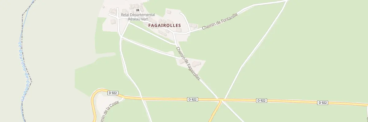 Plan du 137 Che de Fagairolles à Castanet-le-Haut