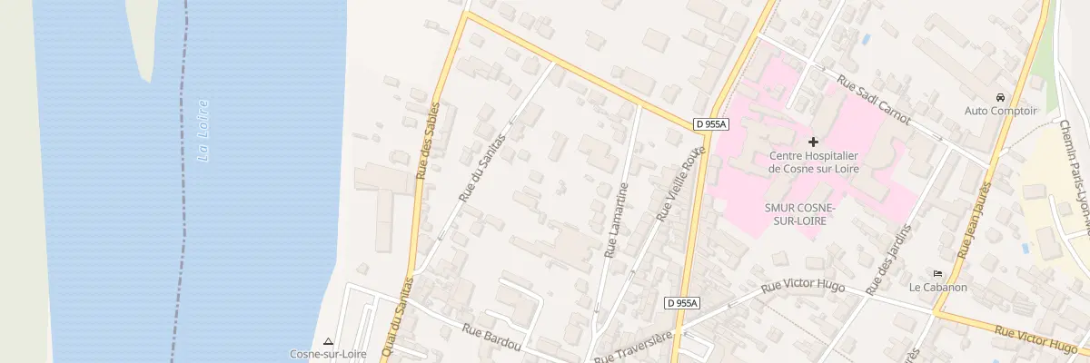 Plan du 36B Rue du Sanitas à Cosne-Cours-sur-Loire