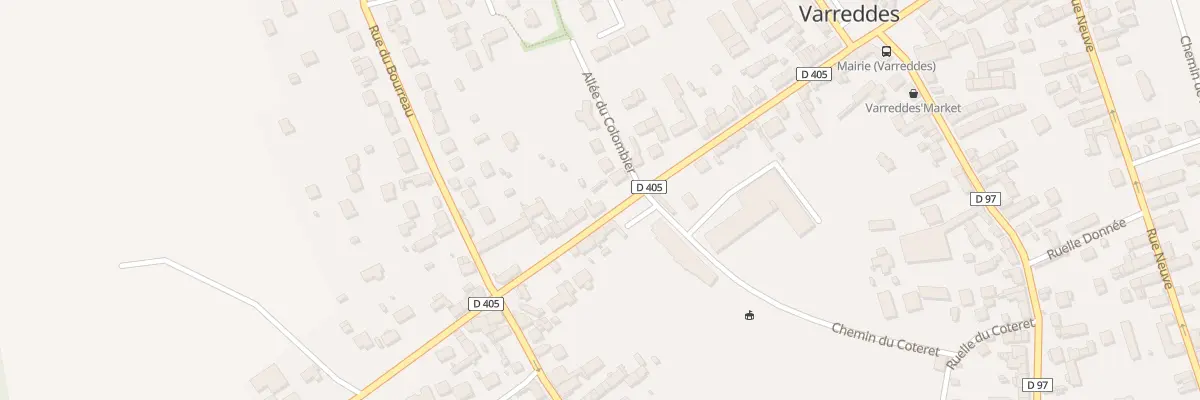 Plan du 23 Rue Victor Clairet à Varreddes