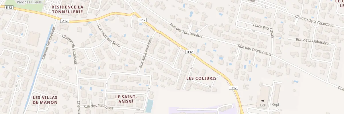 Plan du 3 Rue Pierre Brossolette à Pia