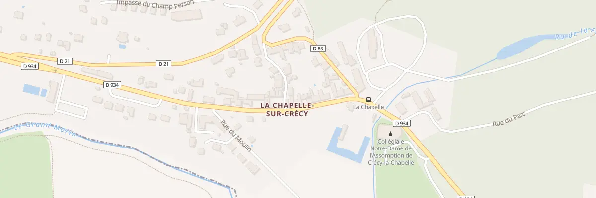 Plan du 20 Rue Nationale à Crécy-la-Chapelle