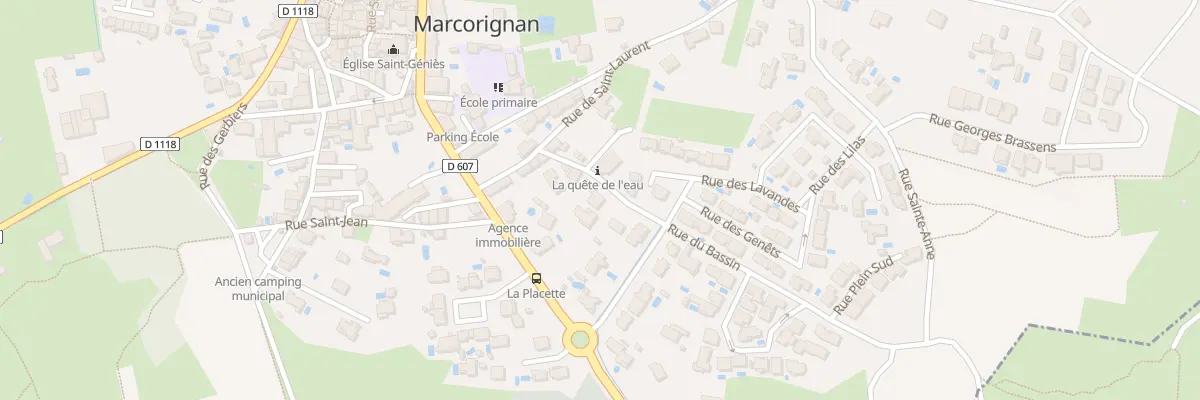 Plan du 10B Rue du Bassin à Marcorignan