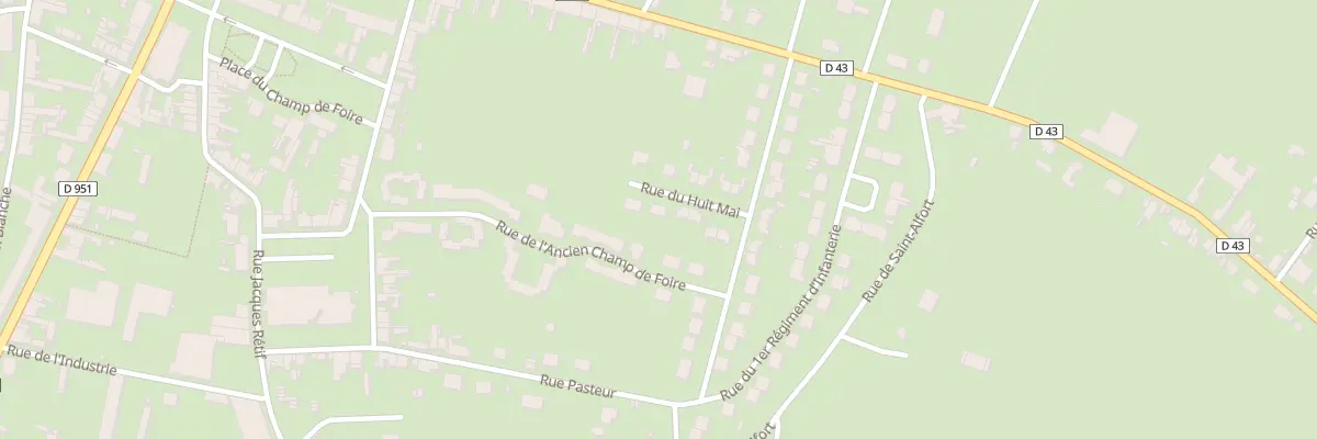 Plan du 29 Rue du Huit Mai à Sancoins