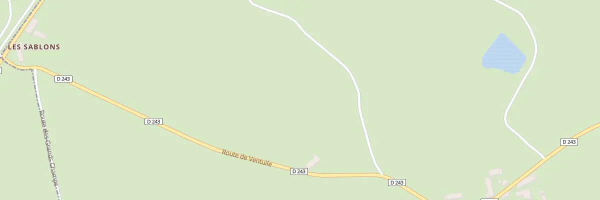 Plan du 5074 Ventuile à Blomard
