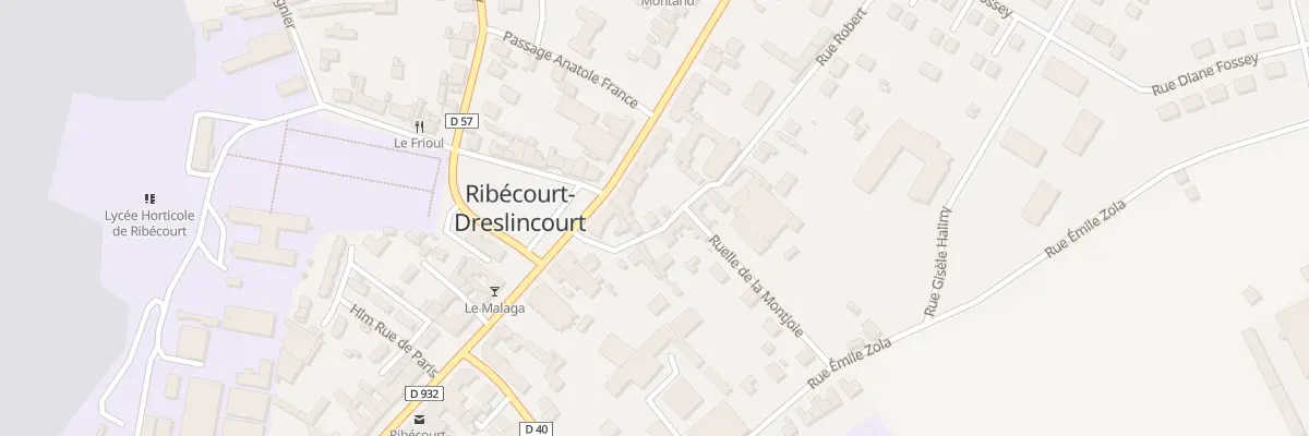 Plan du 63 Rue de la Montjoie à Ribécourt-Dreslincourt