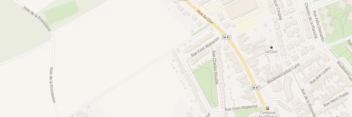 Plan du 22 Rue Yvon Watterlot à Annœullin
