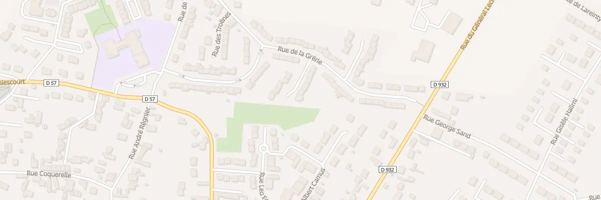 Plan du 65 Rue des Châtaigniers à Ribécourt-Dreslincourt
