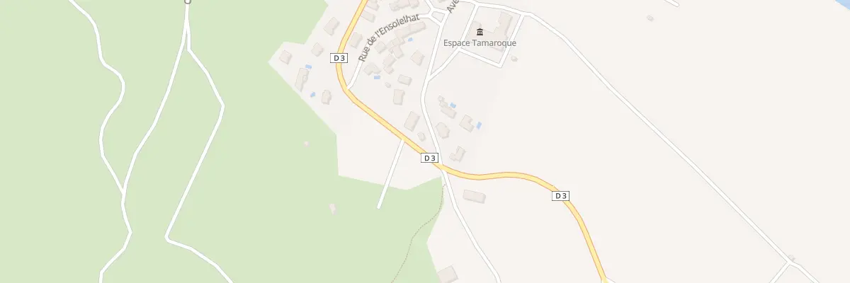 Plan du 15 Fg de Tamaroque à Portel-des-Corbières