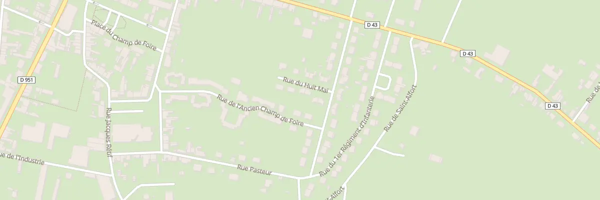 Plan du 27 Rue du Huit Mai à Sancoins