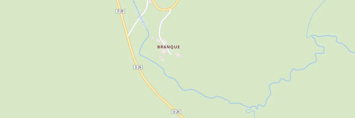 Plan du 5443 Branque à Vézins-de-Lévézou