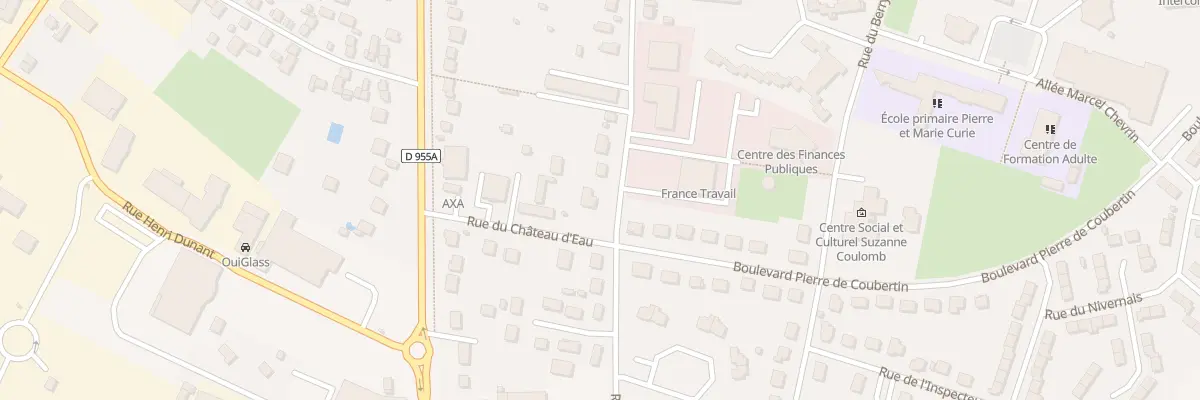Plan du 58 Rue Gal Binot à Cosne-Cours-sur-Loire