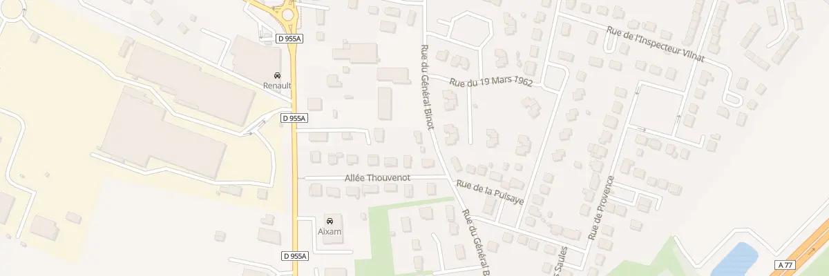 Plan du 82 Rue Gal Binot à Cosne-Cours-sur-Loire