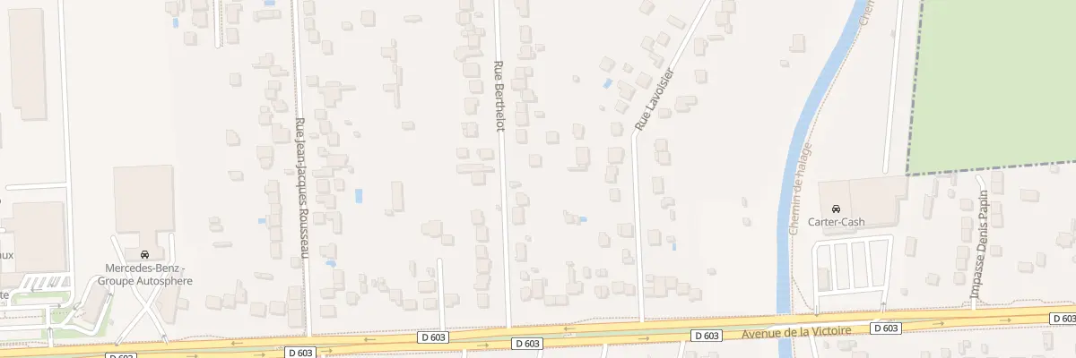 Plan du 14 Rue Berthelot à Meaux