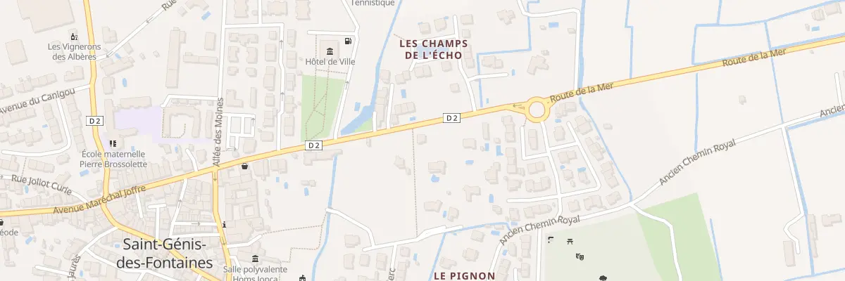 Plan du 71B Av Marechal Joffre à Saint-Génis-des-Fontaines