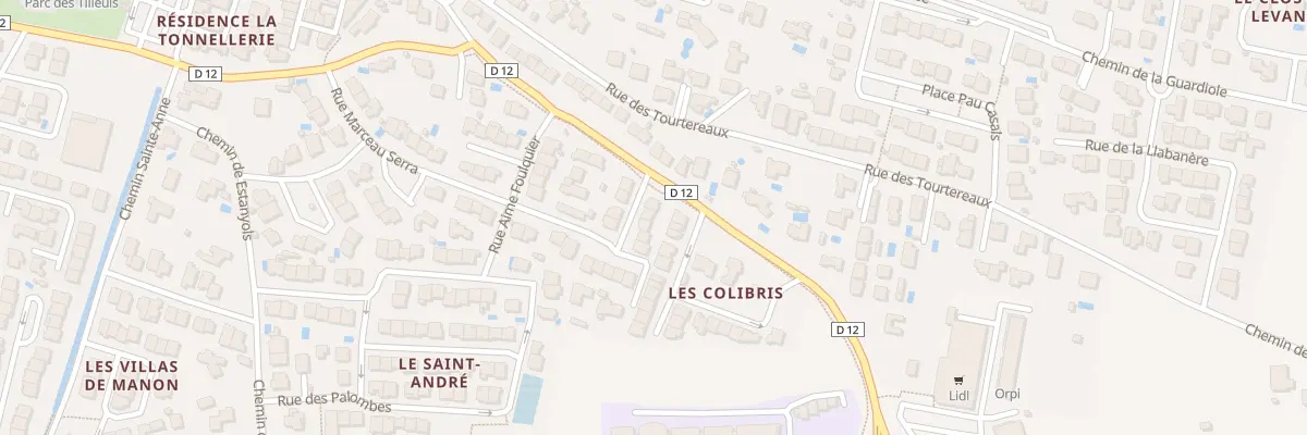 Plan du 13 Rue Pierre Brossolette à Pia