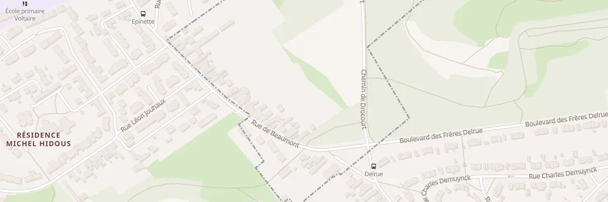 Plan du 43 Rue de Beaumont à Montigny-en-Gohelle