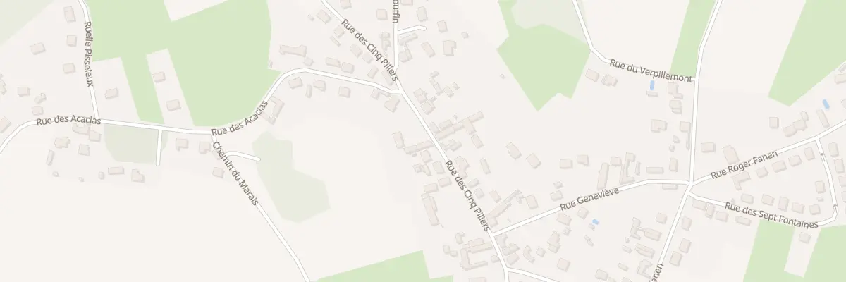 Plan du 437 Rue des Cinq Piliers à Ribécourt-Dreslincourt