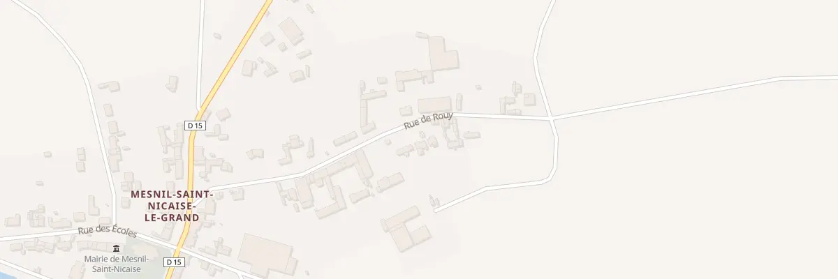 Plan du 20 Rue de Rouy à Mesnil-Saint-Nicaise