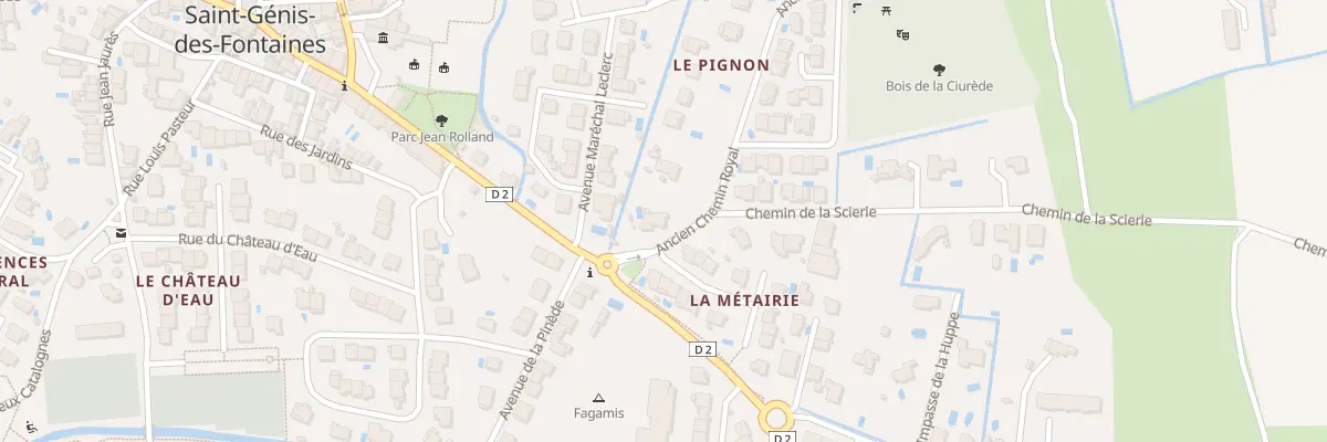 Plan du 2 Ach Ancien Chemin Royal à Saint-Génis-des-Fontaines