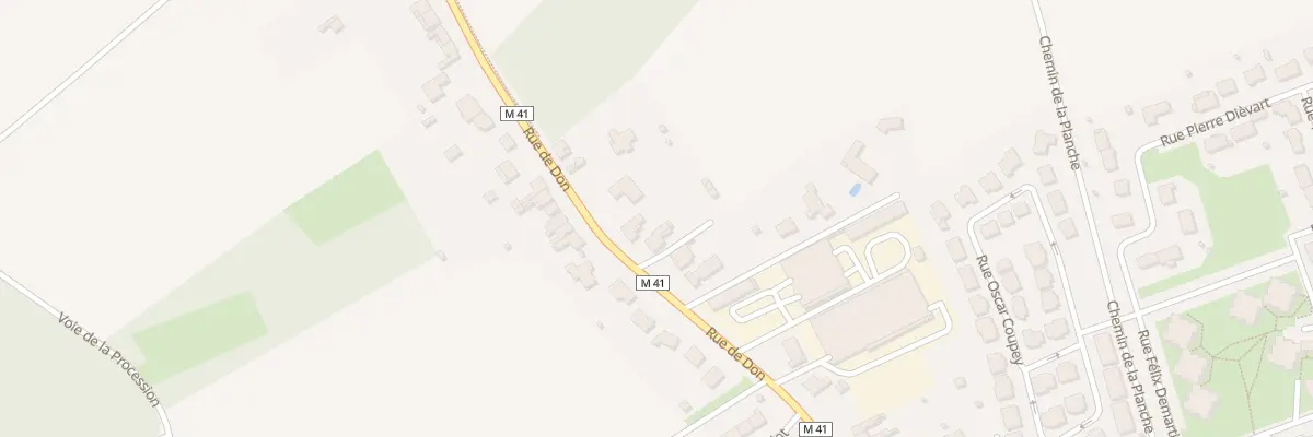 Plan du 112 Rte de Don à Annœullin