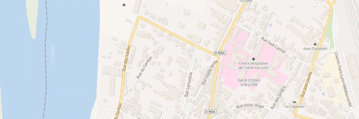 Plan du 44 Rue du Sanitas à Cosne-Cours-sur-Loire