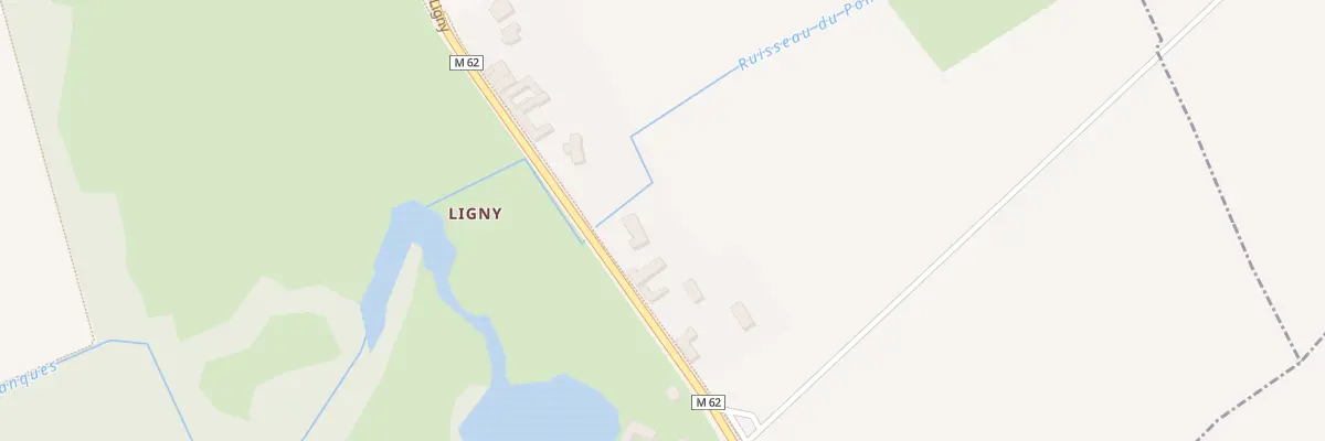 Plan du 34 Rue de Ligny à Beaucamps-Ligny
