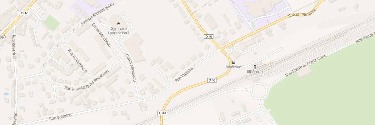 Plan du 82 Rue Voltaire à Ribécourt-Dreslincourt