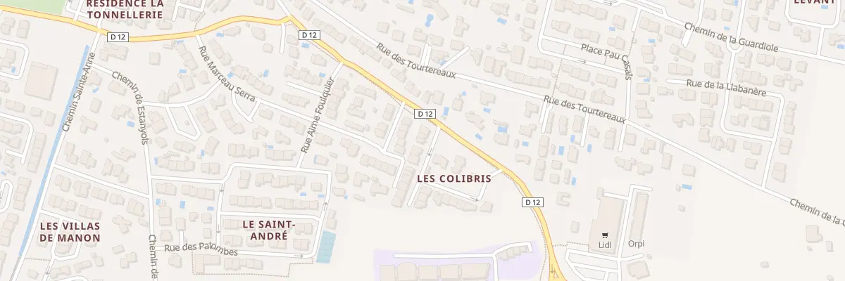 Plan du 4B Rue des Sucriers à Pia