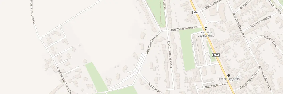 Plan du 55 Rue Yvon Watterlot à Annœullin