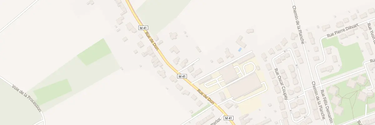Plan du 110 Rte de Don à Annœullin