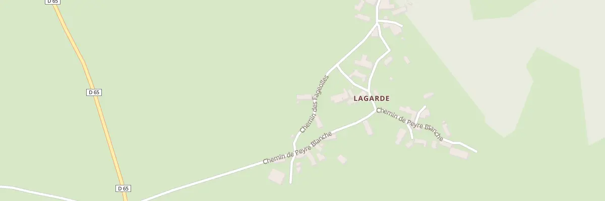 Plan du 5171 Lagarde à Lieutadès