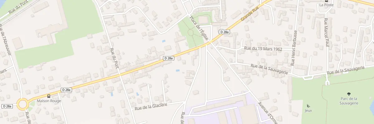 Plan du 45 Rue Grande à Varennes-sur-Seine